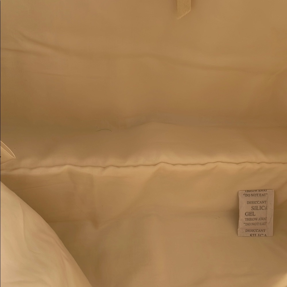 Dolce&Gabbana Devotion Cream Canvas Tote Bag with Sturdy Handles - Picture 5 of 7